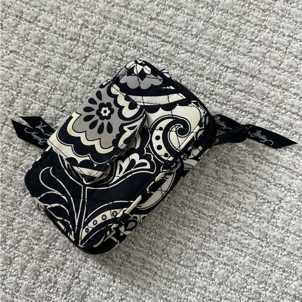 Vera Bradley Cardholder Wallet Black And White